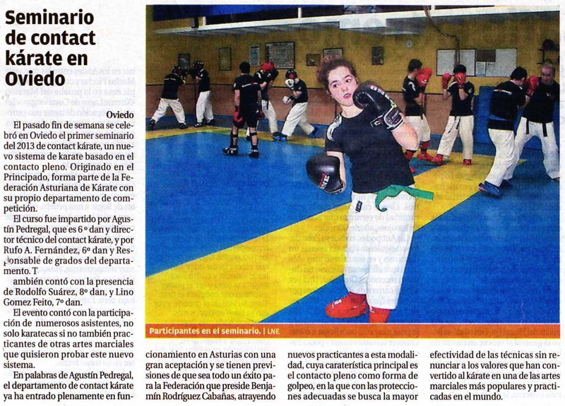 Curso Contact Karate