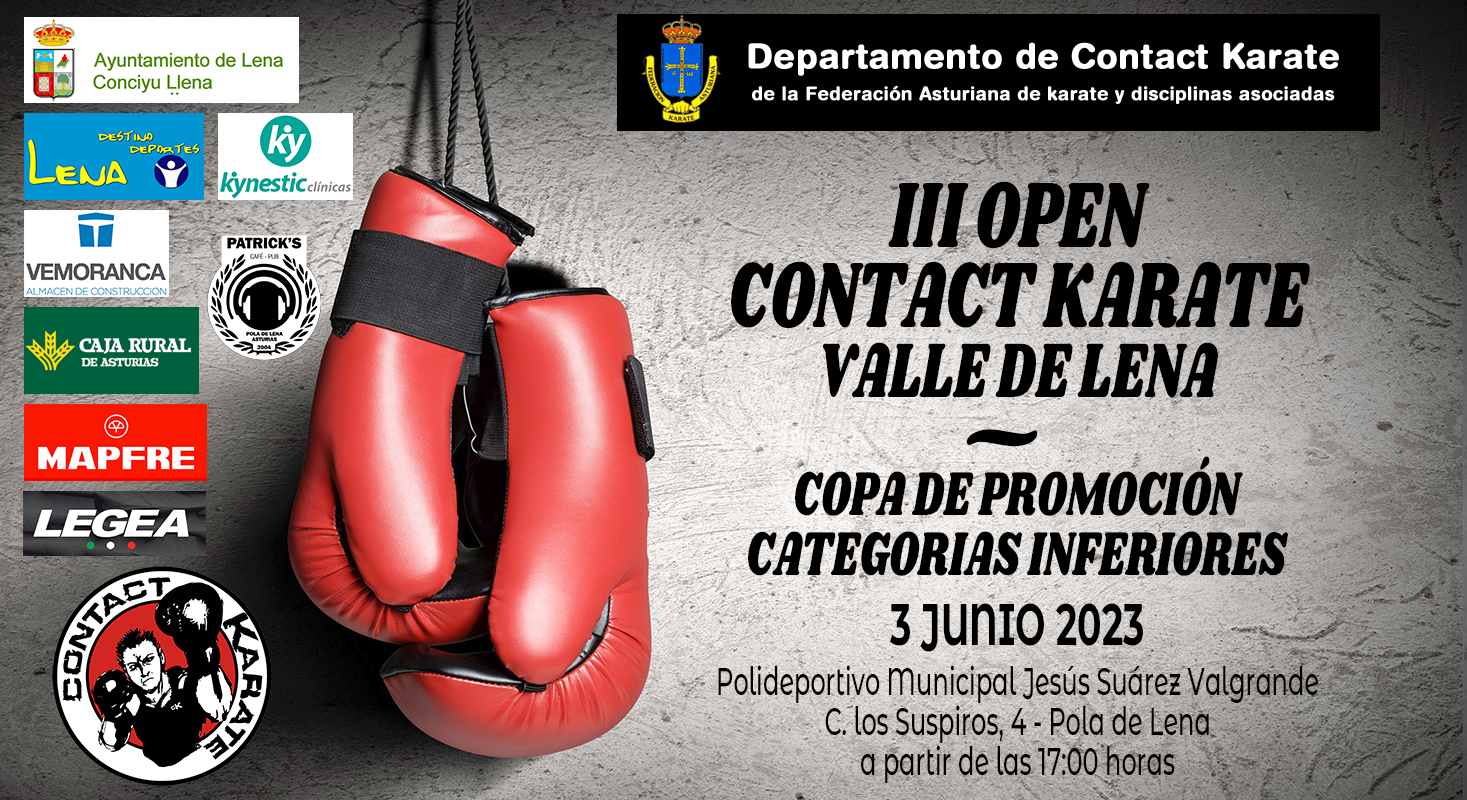 III Open Contact Karate Valle de Lena